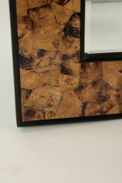 Tessellated Penshell Floor Mirror