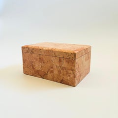 Tessellated Pink Stone Box