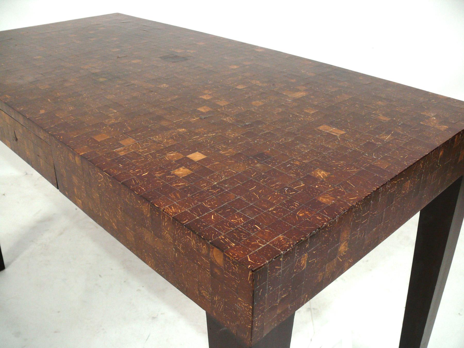 Colombian Tessellated Shell Desk attributed to Enrique Garcel For Sale