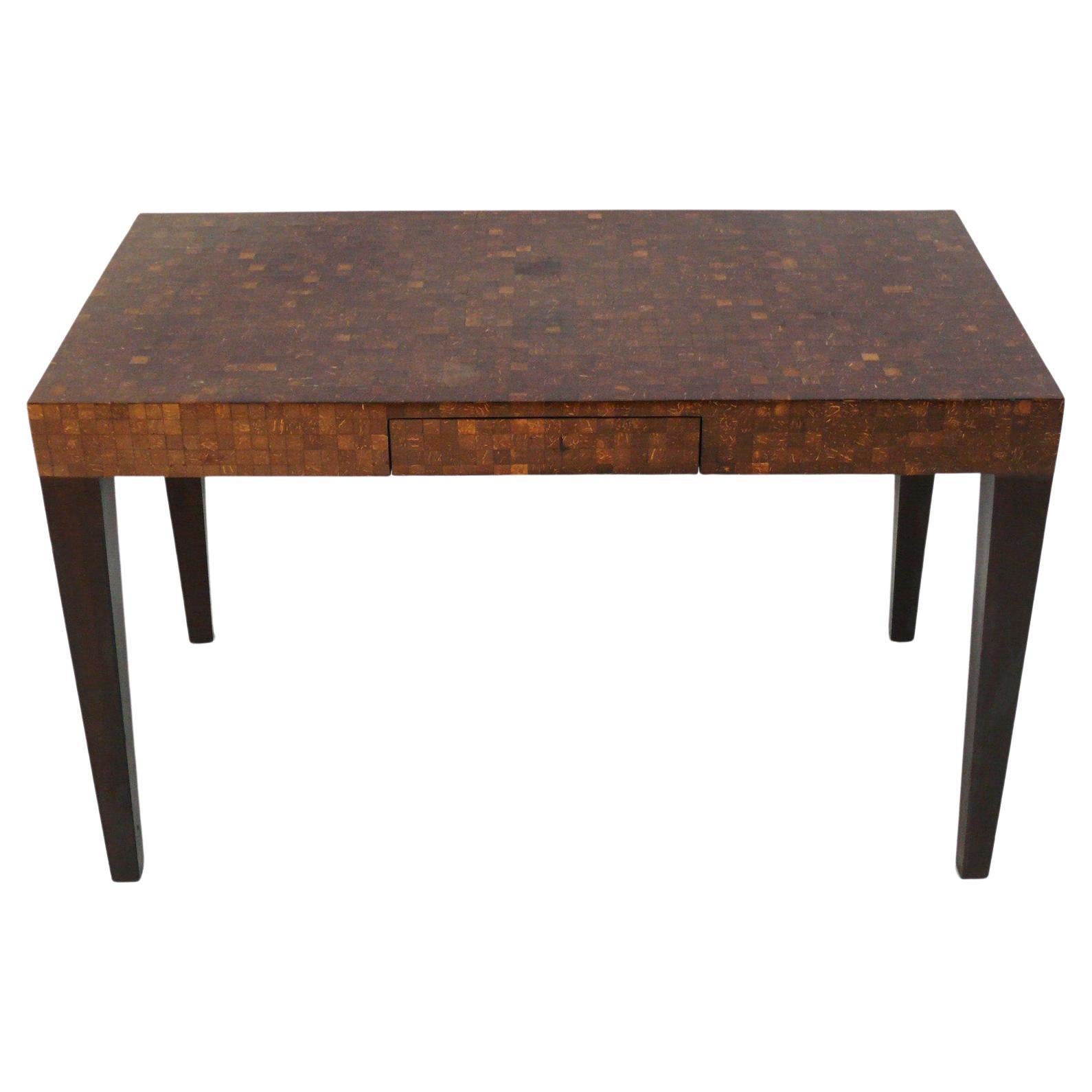 Tessellated Shell Desk attributed to Enrique Garcel For Sale