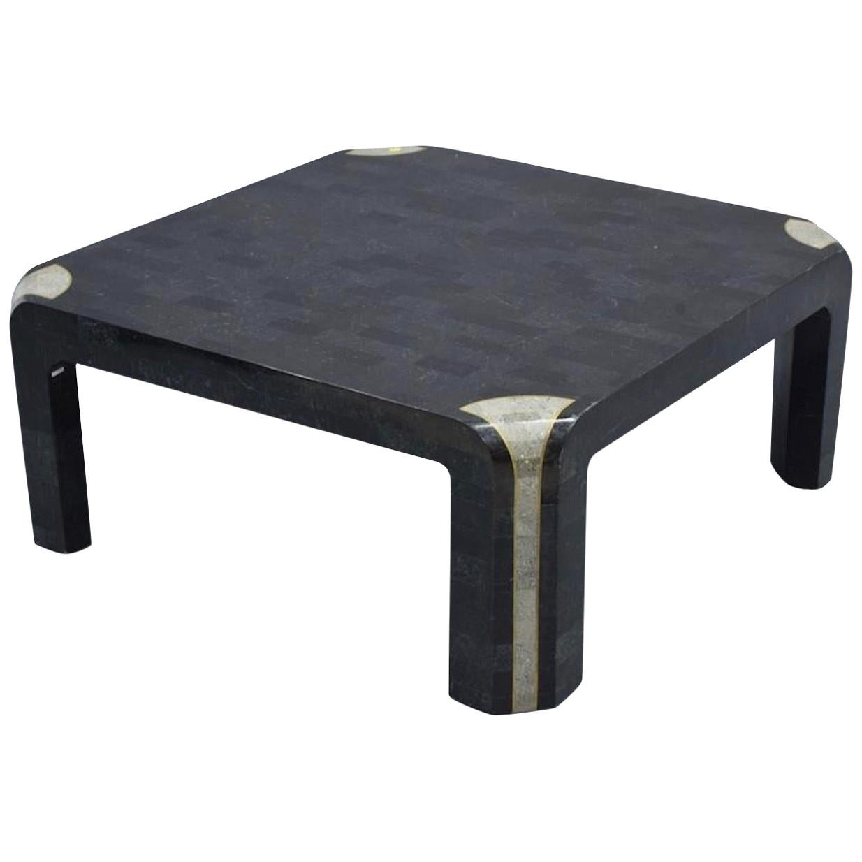 Tessellated Stone Coffee Table For Sale