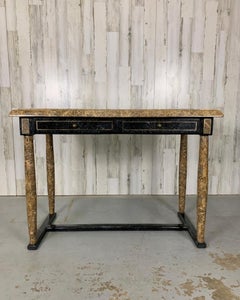 Tessellated Stone Console / Desk