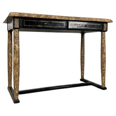 Tessellated Stone Console / Desk