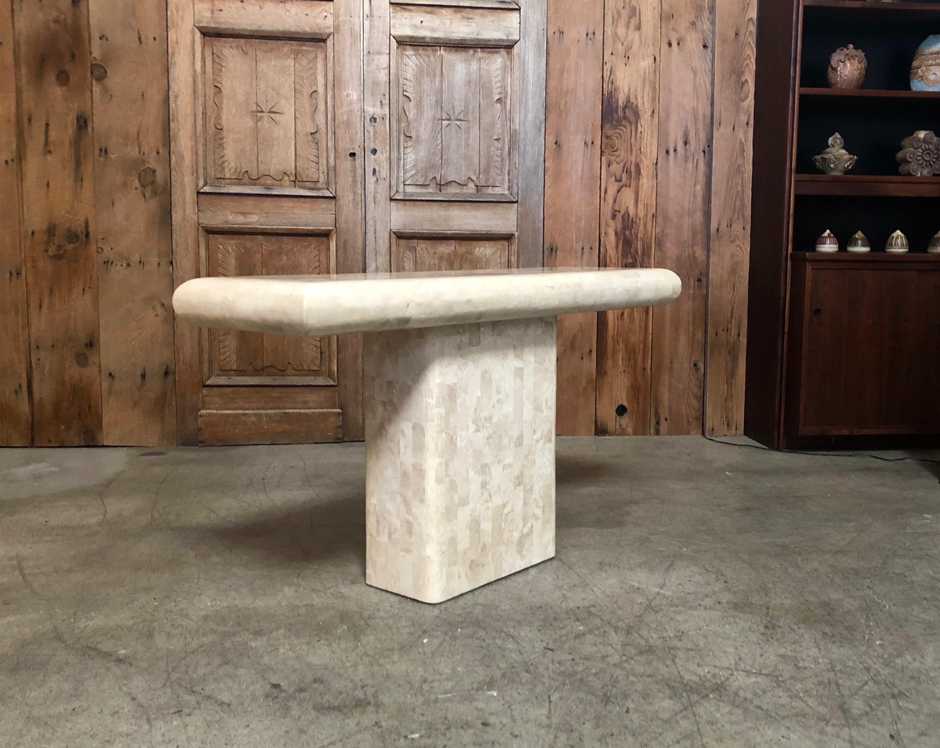 Philippine Tessellated Stone Console Table