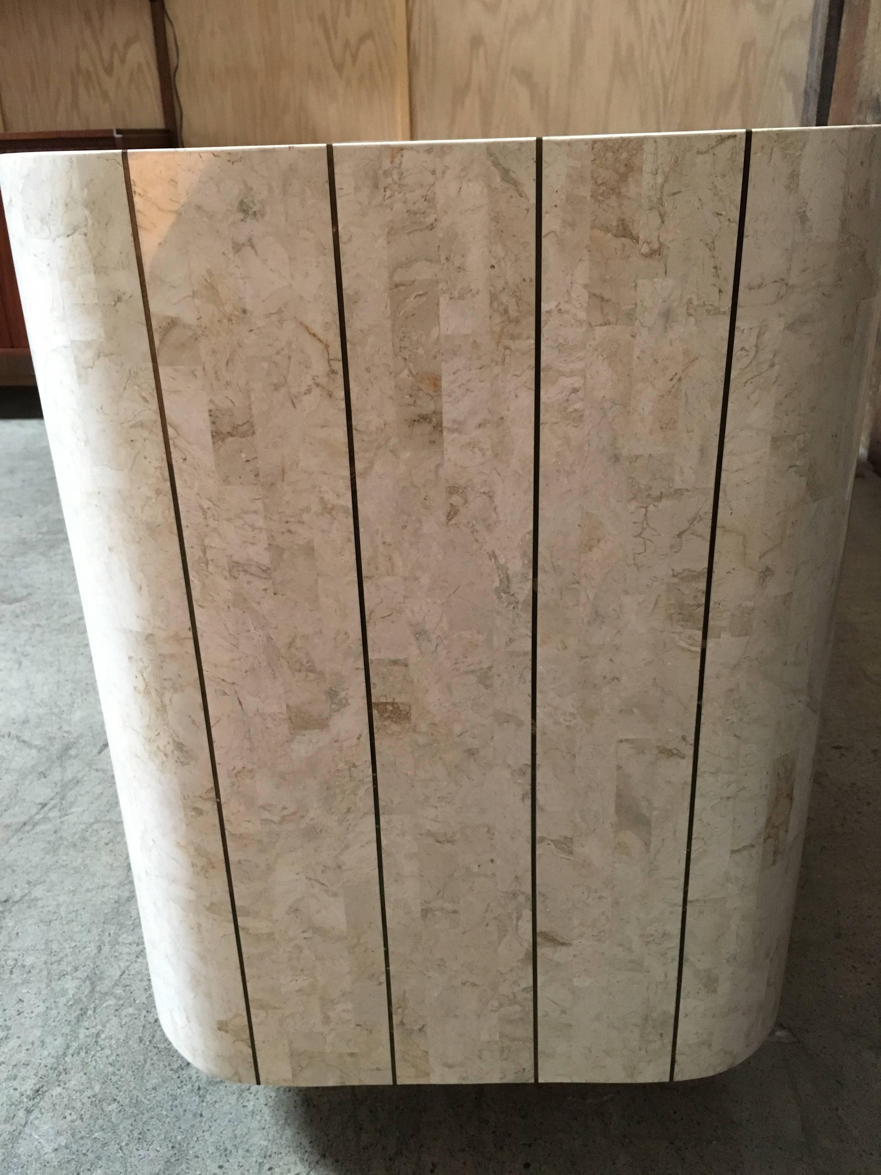Tessellated Stone Credenza 4
