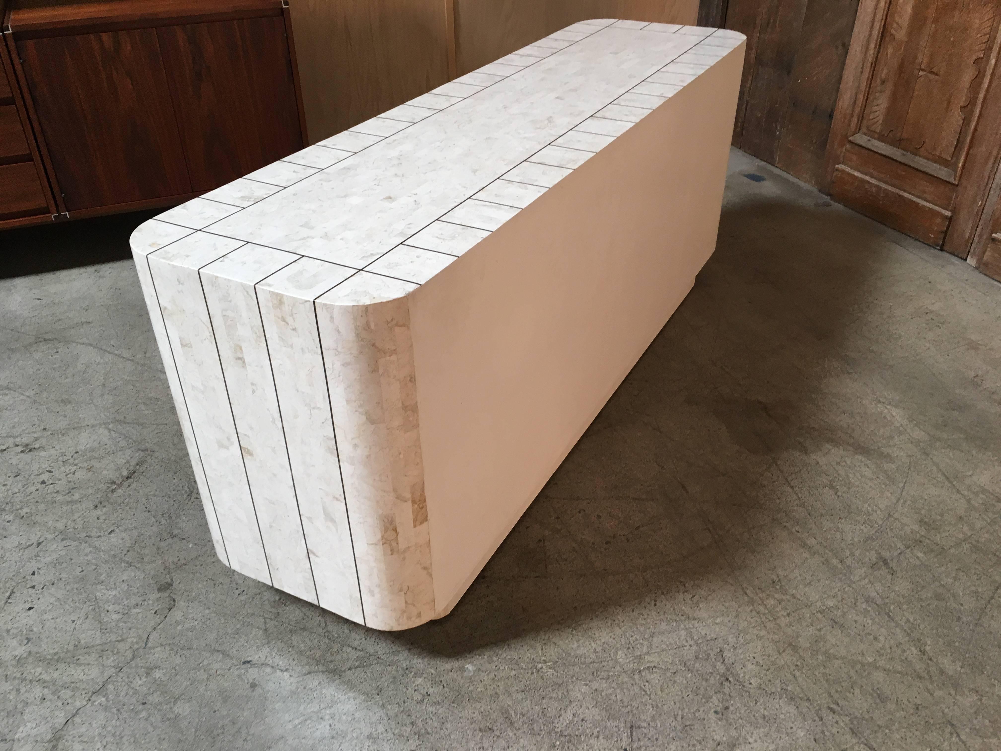 Tessellated Stone Credenza 9