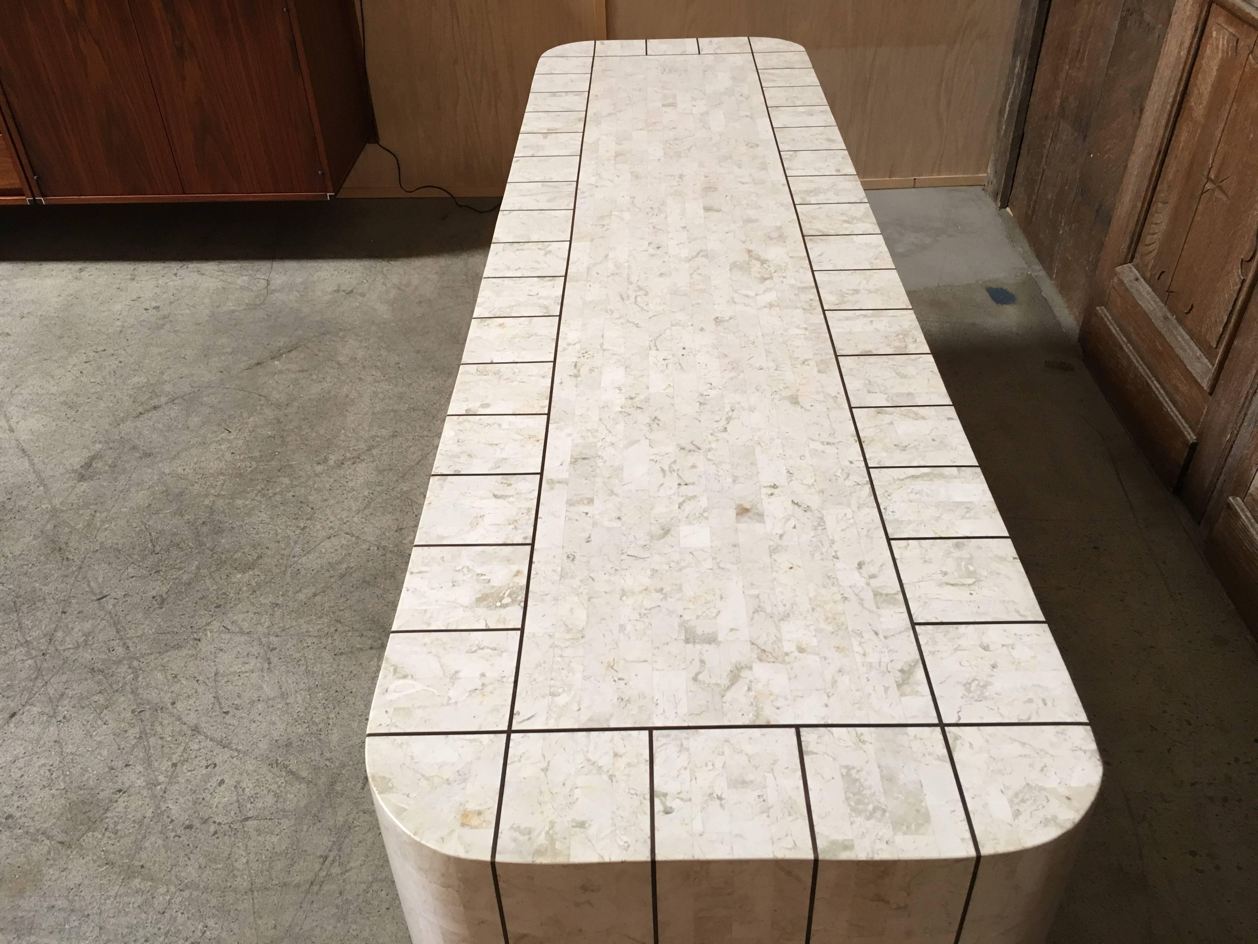Tessellated Stone Credenza 3