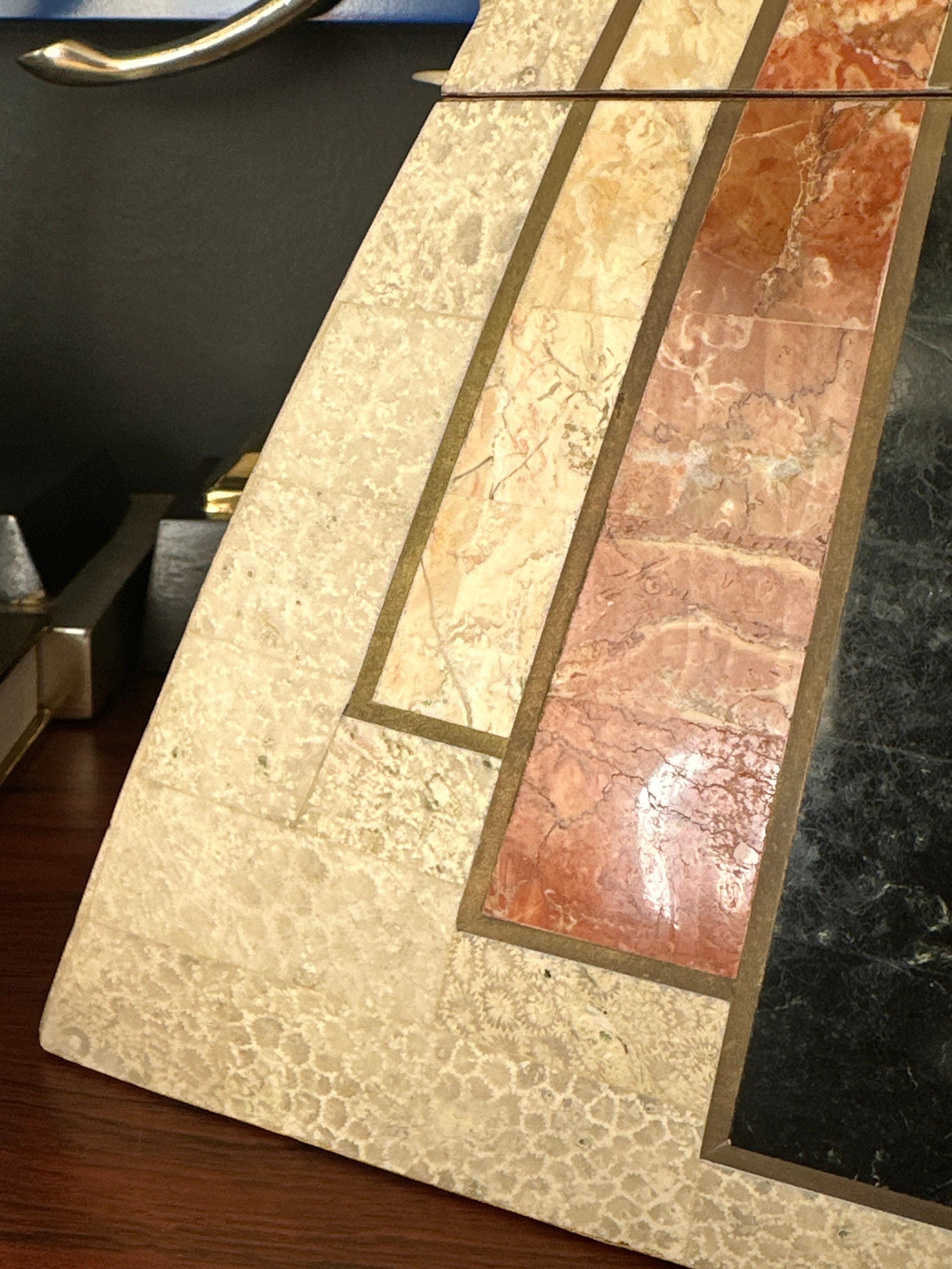 Joyero decorativo de piedra teselada en venta 3