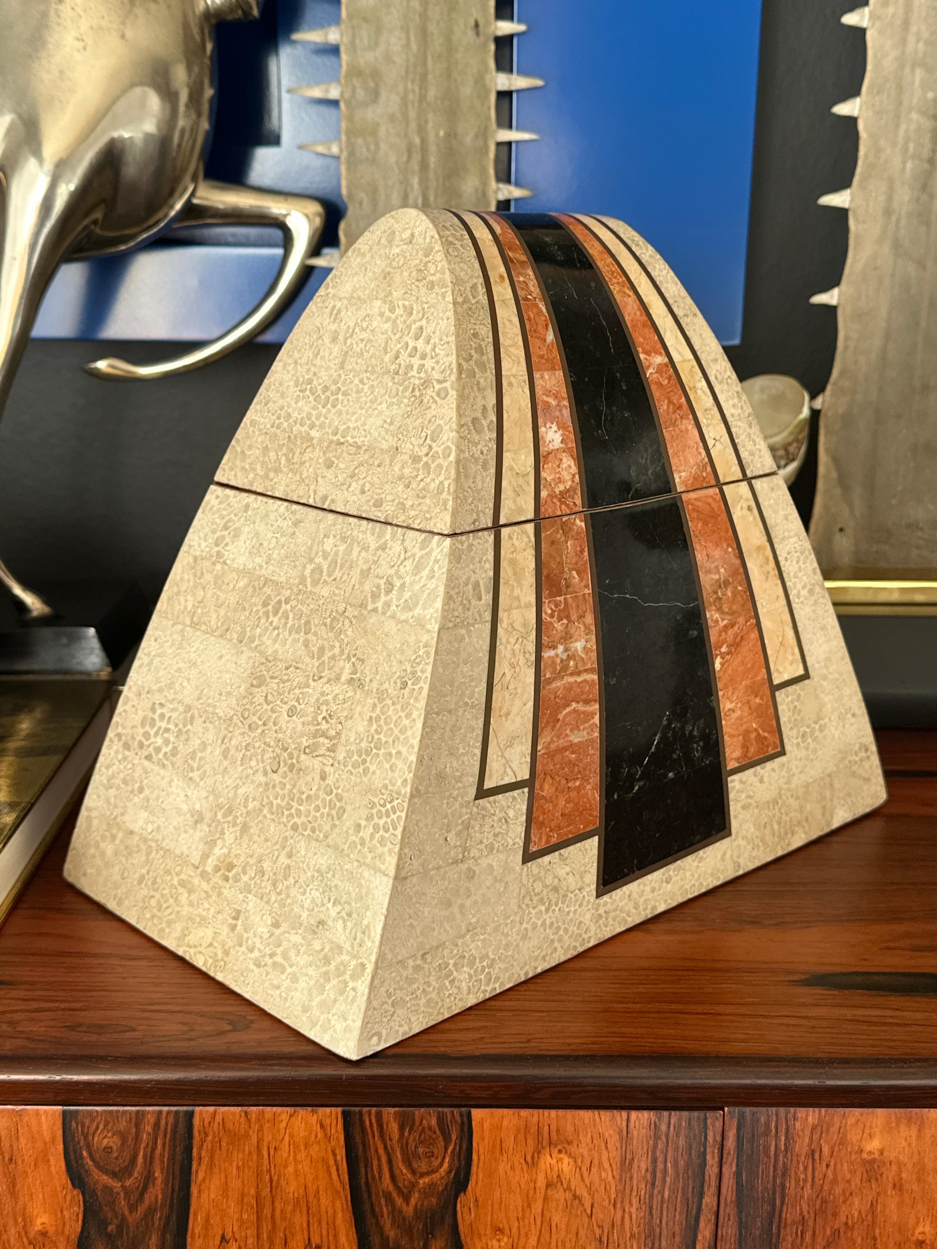 Joyero decorativo de piedra teselada Filipino en venta