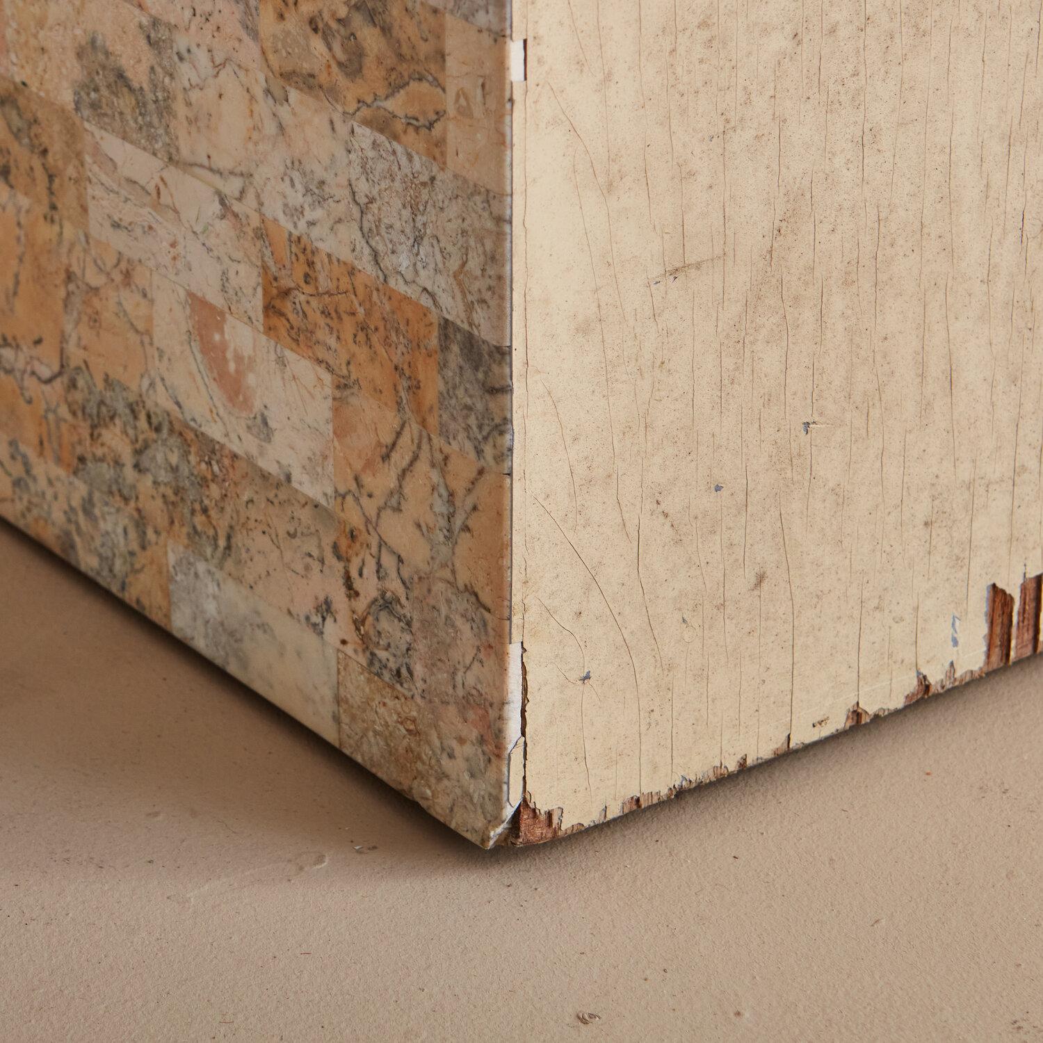 Tessellated Stone Night Stands by Maitland Smith 9