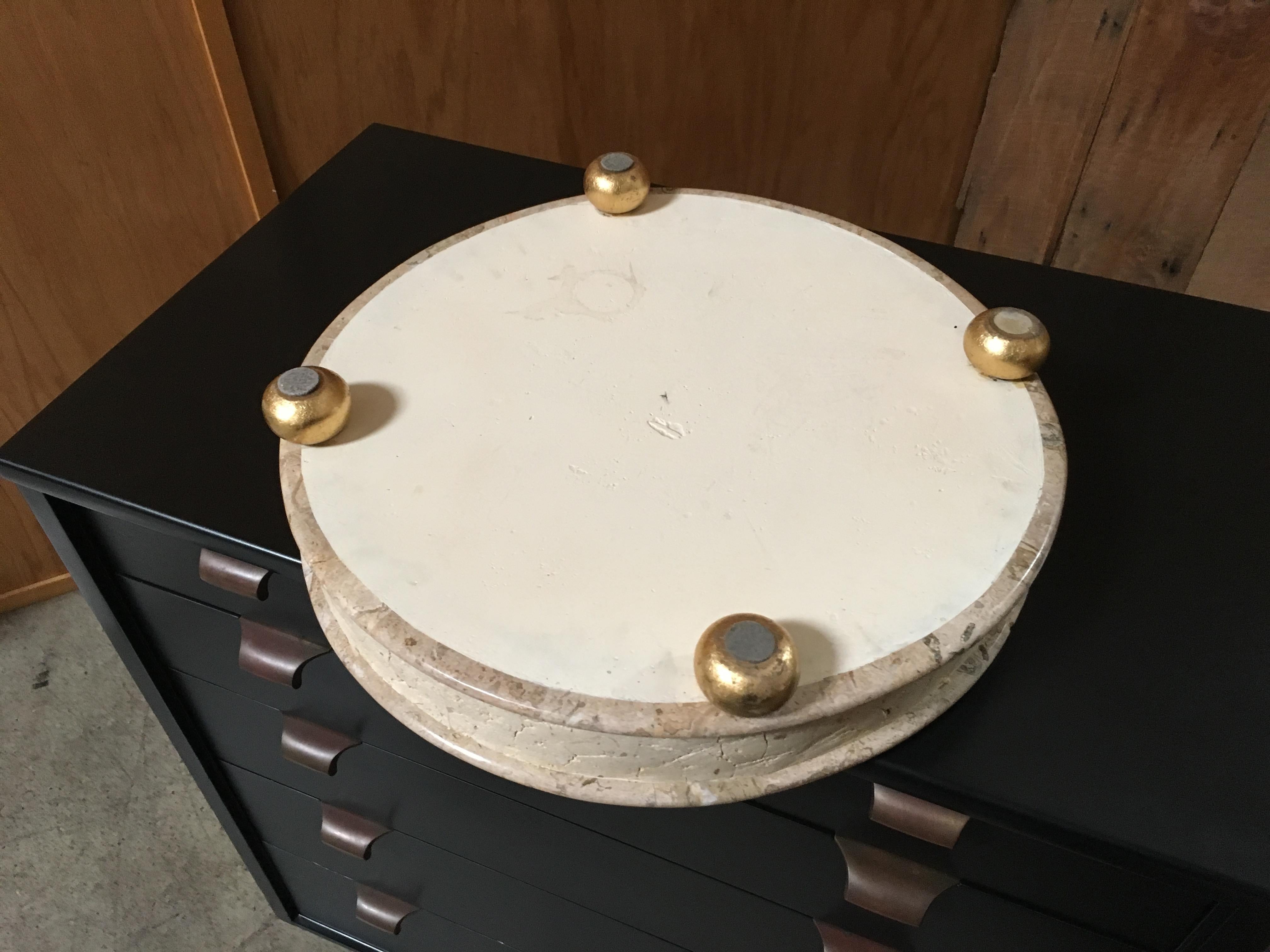 Travertine Tessellated Stone Oversized Bowl