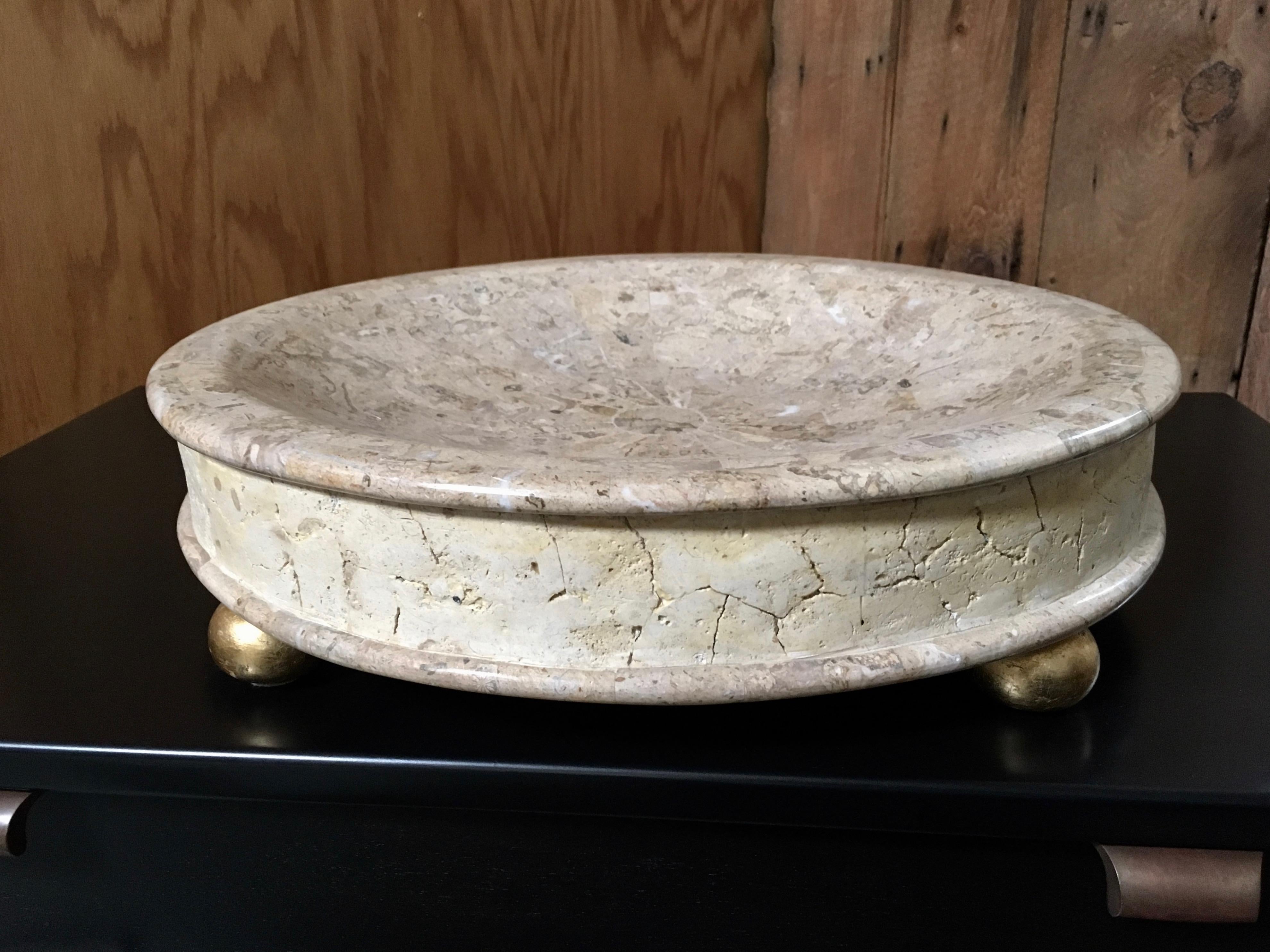 Tessellated Stone Oversized Bowl 1