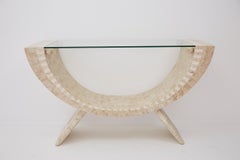 Tessellated Stone "Park Avenue" Console Table