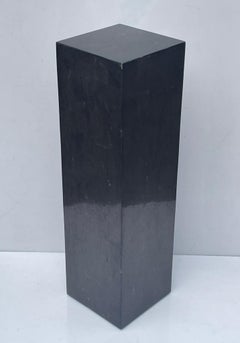 Tessellated Stone Pedestal by Marquis Collection of Beverly Hills, USA 1990s