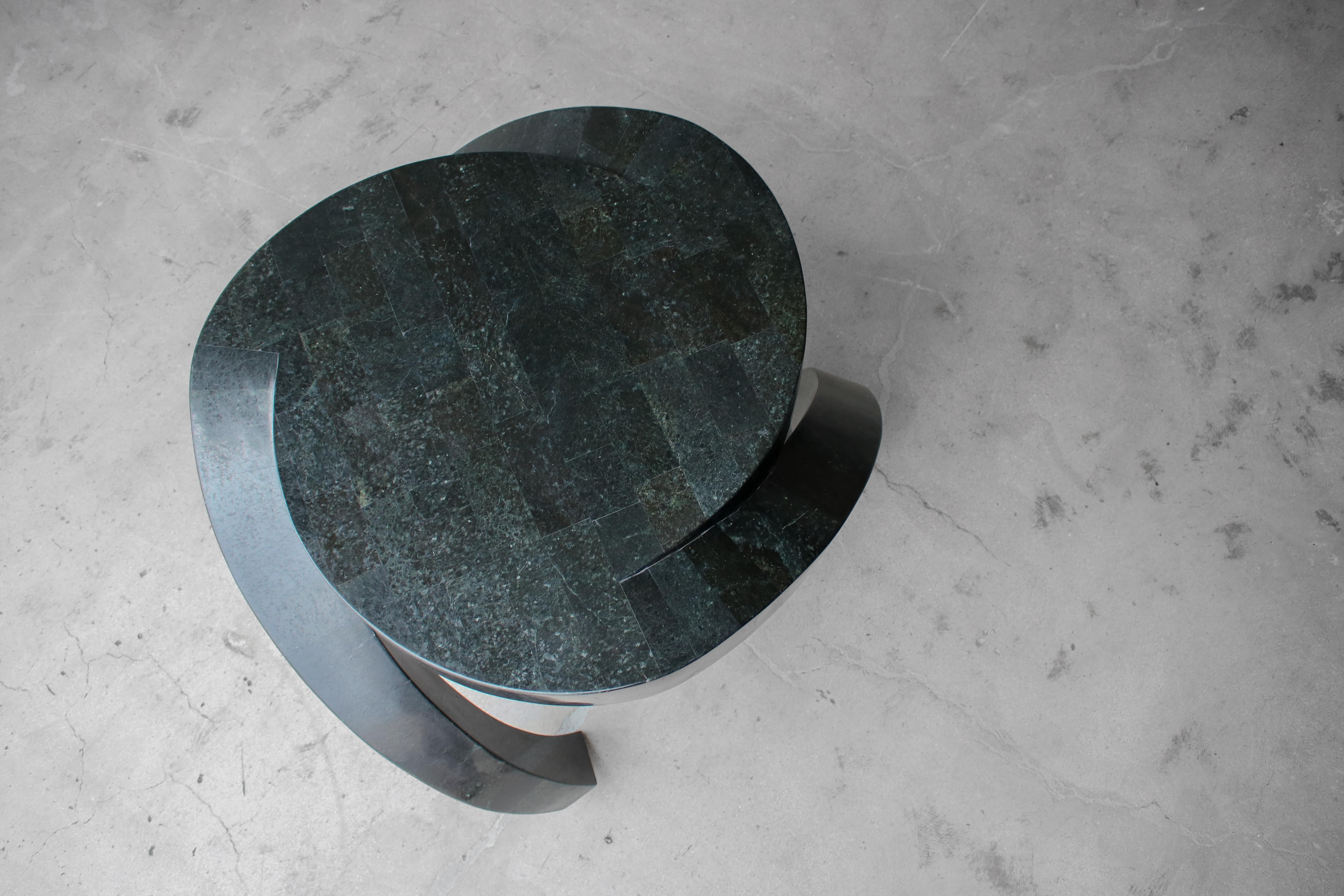 Post-Modern Postmodern Tresfoil Side Table by Maitland Smith