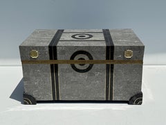 Tessellated Stone Trnunk Coffee Table