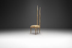 Tessellated "Sylvie" Chair by Rie and Yiouri Augousti, France 1989