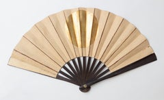 Tessen, Japanese Fighting Fan Mid Edo Period '1615 - 1867', Iron, Paper, Bamboo