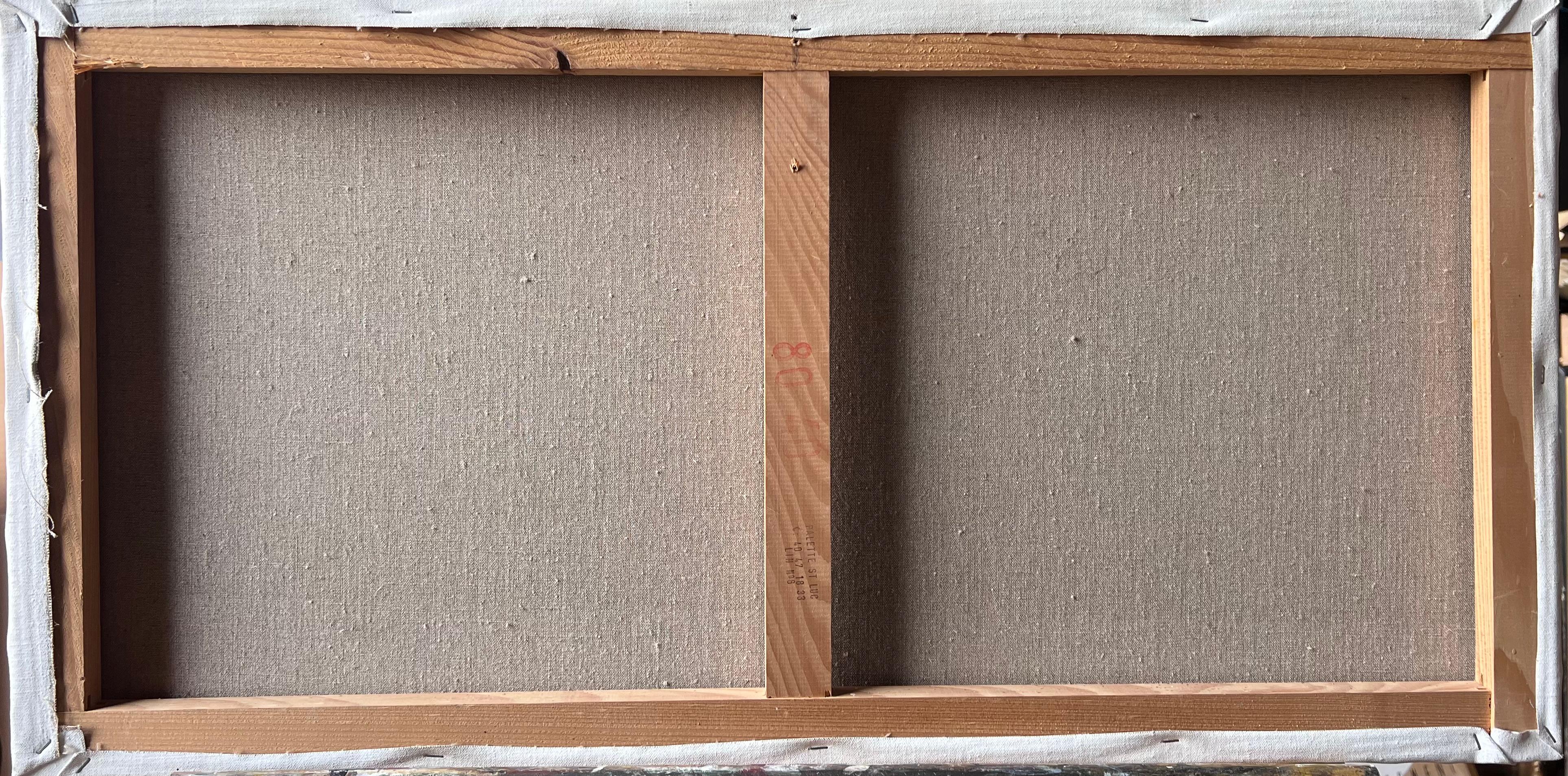 The Jaguar Cat Contemporary French Signed Oil Painting For Sale 3