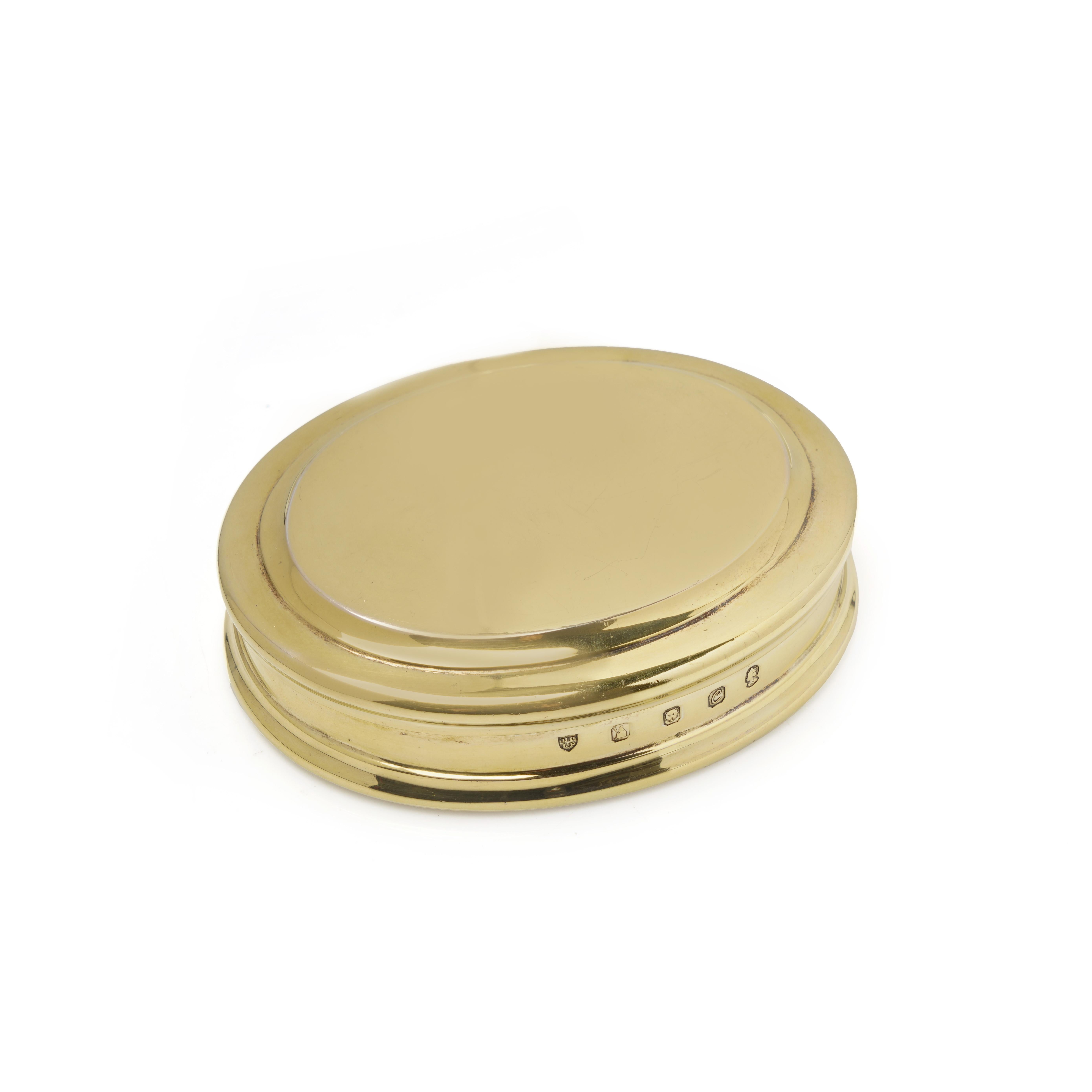 Tessiers Ltd. vintage silver gilt jewellery box, 1977 For Sale 3
