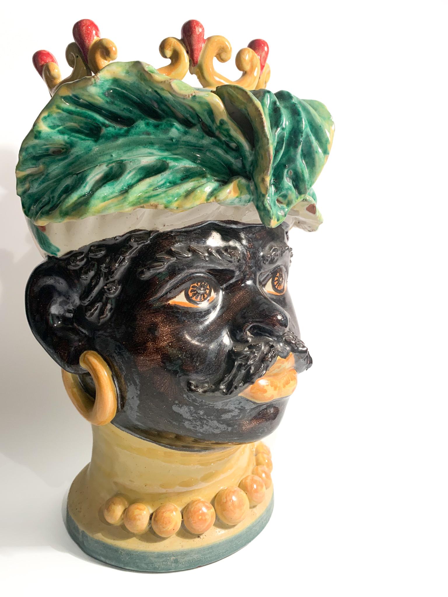 italian head vase