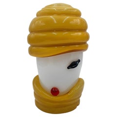 Testa Mc Weibliche anthropomorphe polychrome Skulptur #3