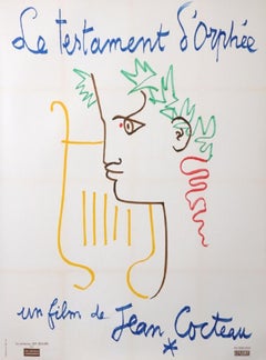 Testament D'orphée-testament D'orpheus Original Vintage Poster
