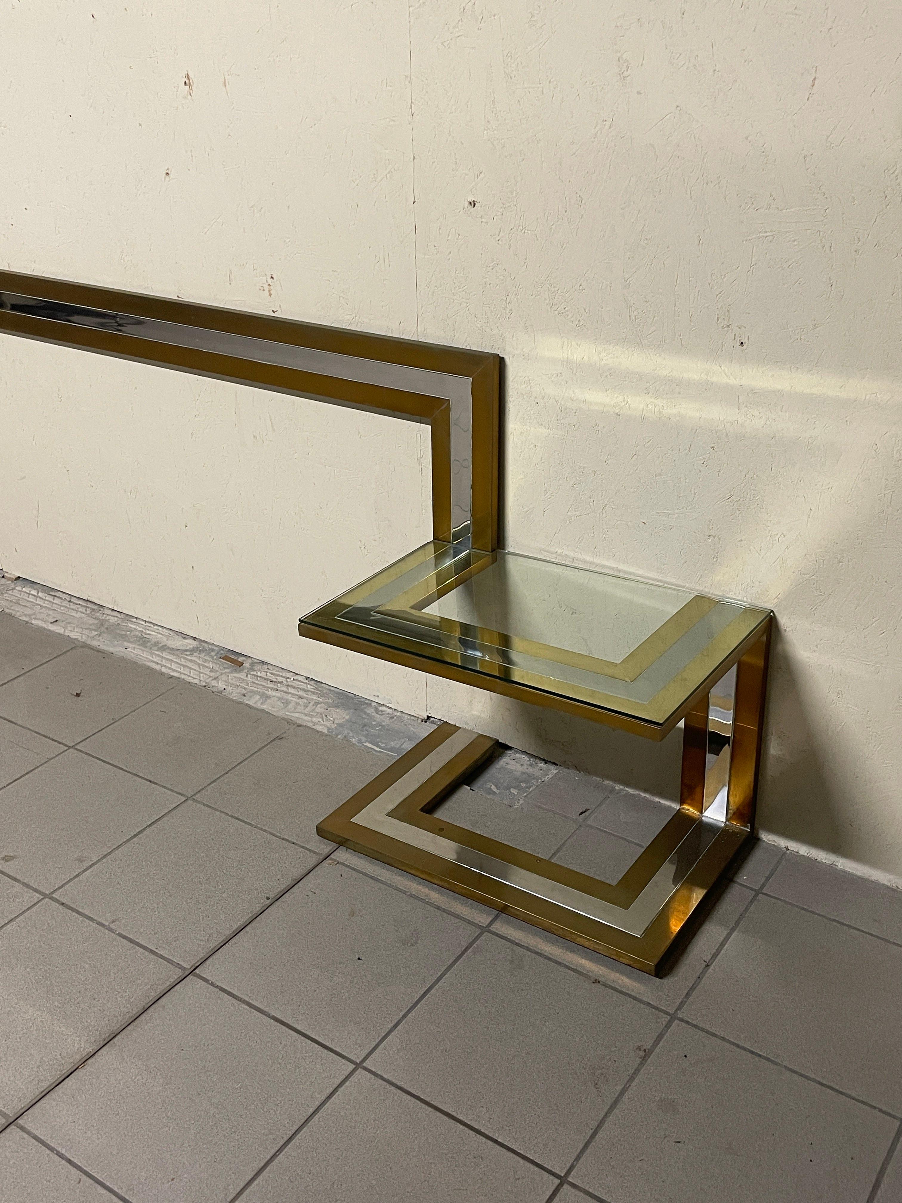 Testata per letto con comodini di Sandro Petti, anni '70 In condizioni buone in vendita a SAN PIETRO MOSEZZO, NO