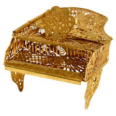 Tested Silver Grand Piano Spice Tower