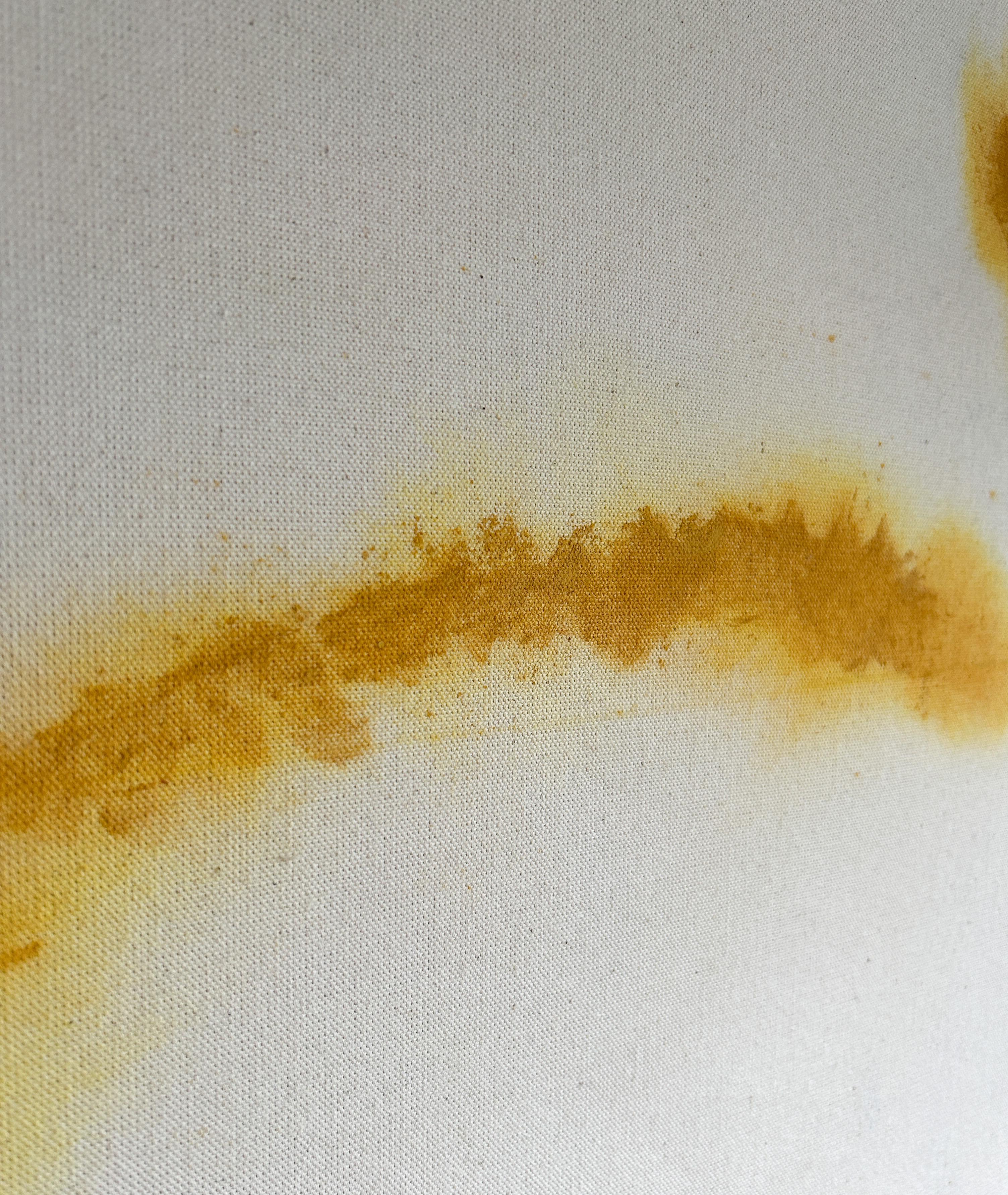 ABSTRACT Colori Blu Giallo Opera d'arte contemporanea Artista Tete Alurralde 2025 - Painting di Teté Alurralde