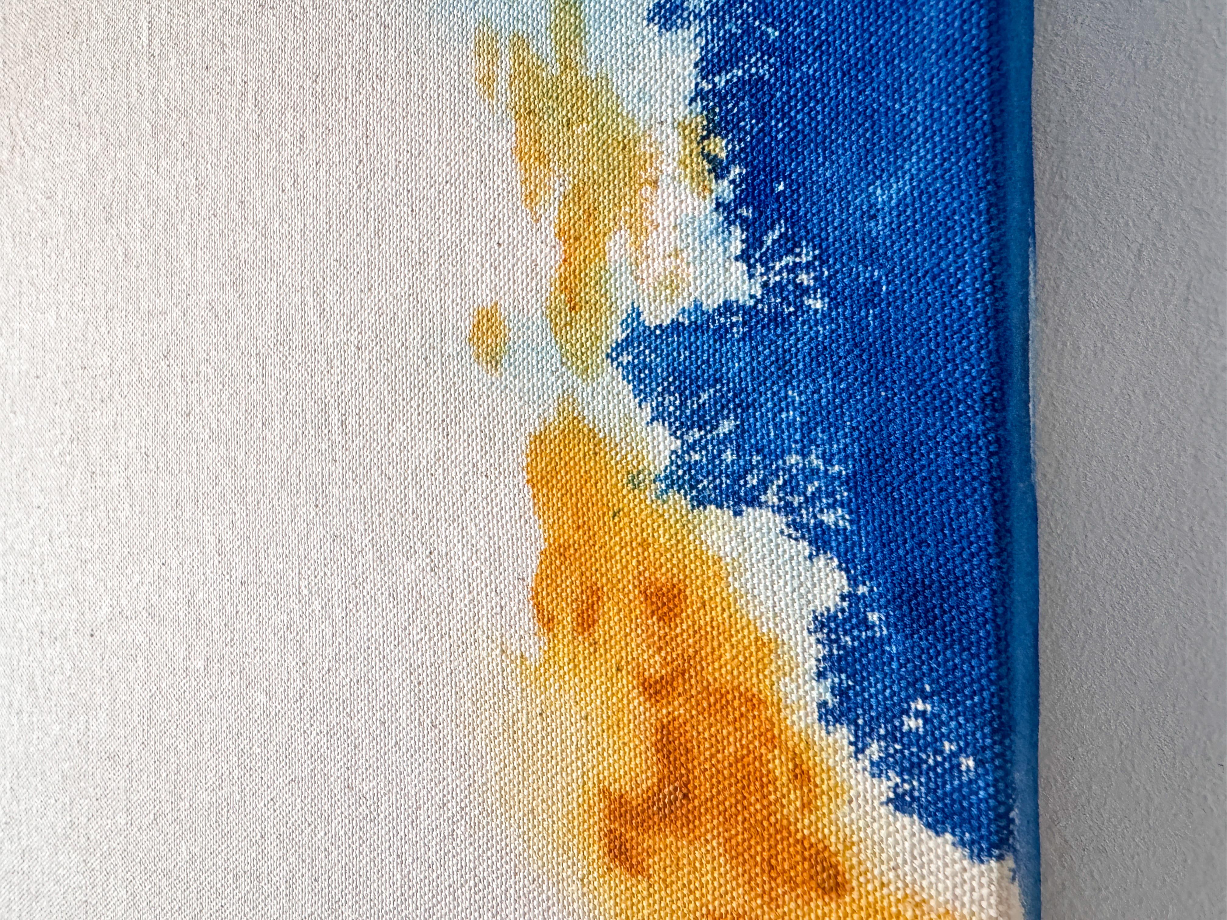 ABSTRACT Colours Opera d'arte dell'artista contemporaneo Tete Alurralde 2024 - Painting di Teté Alurralde
