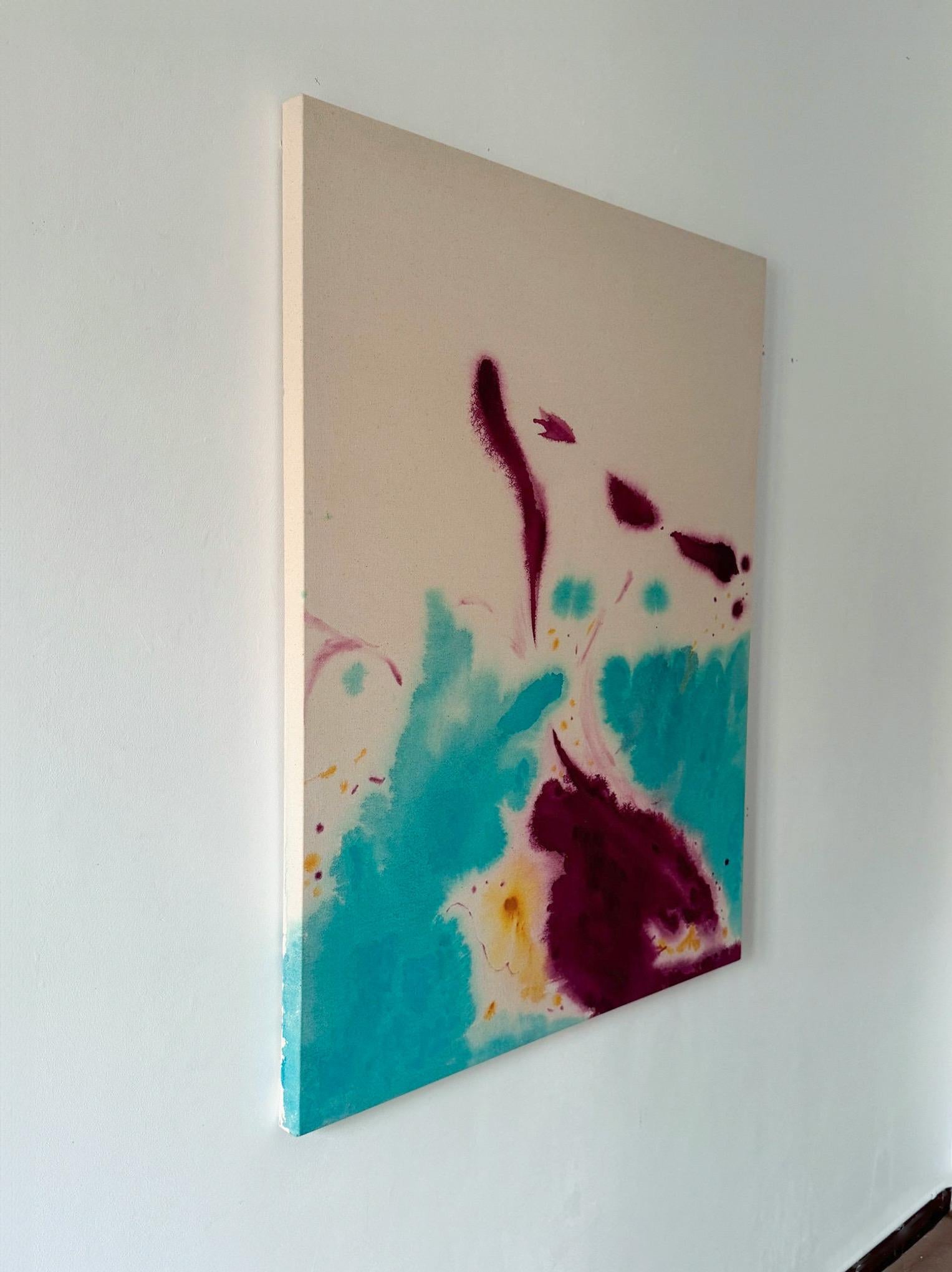 ABSTRACT Colours Kunstwerk des zeitgenössischen Künstlers Tete Alurralde 2024 im Angebot 1
