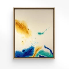ABSTRACT Colors Raw Canvas Artwork Contemporary Artist Tete Alurralde