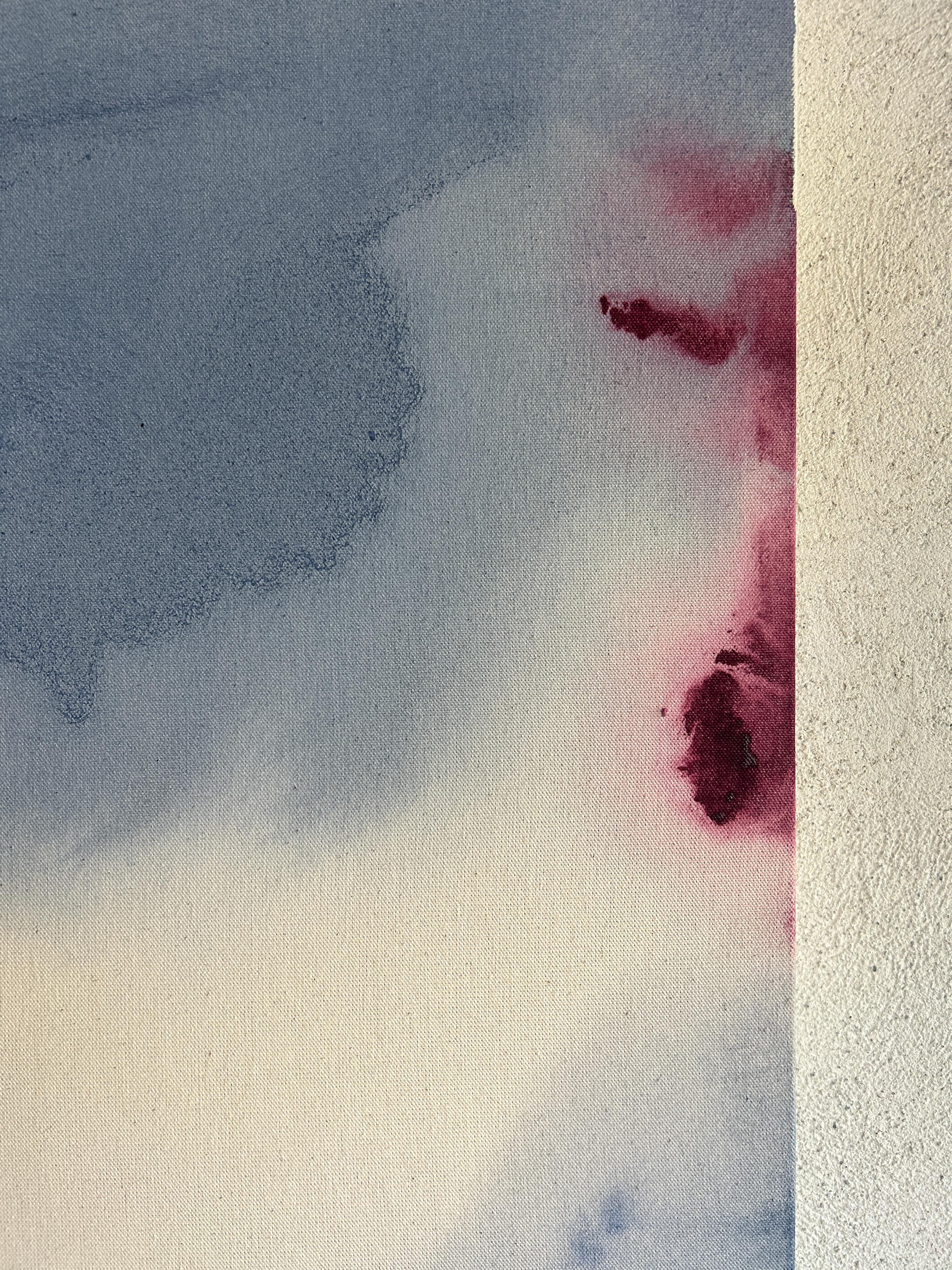 ABSTRACT Colores Azul Agua Obra de Arte Artista Contemporáneo Tete Alurralde 2025 - Painting de Teté Alurralde