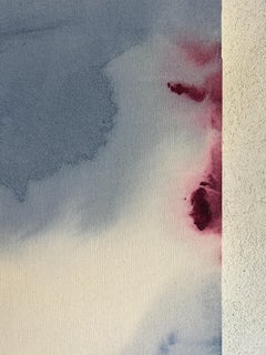 ABSTRACT Colours Blue Water Artwork Contemporary Artist Tete Alurralde 2025