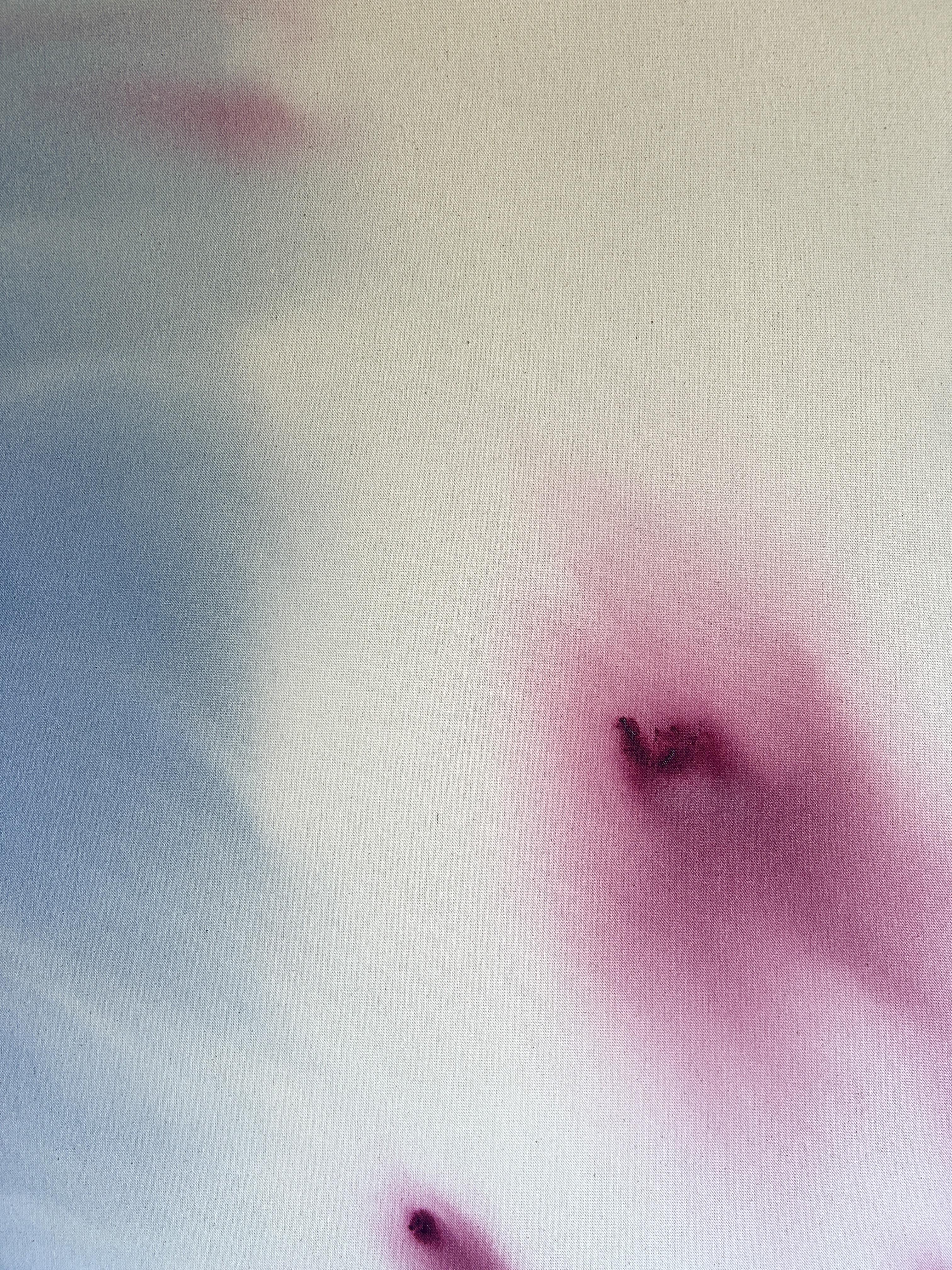 ABSTRACT Colores Azul Agua Obra de Arte Artista Contemporáneo Tete Alurralde 2025 - Painting Abstracto de Teté Alurralde