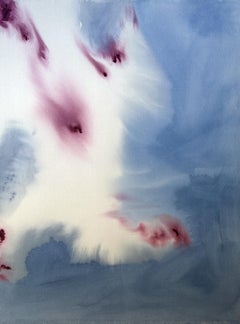 ABSTRACT Colours Blue Water Artwork Contemporary Artist Tete Alurralde 2025