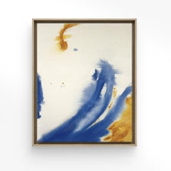ABSTRACTO NUEVOS Colores Azul Agua Cruda Obra de Arte Artista Contemporáneo Tete Alurralde