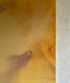 Contemporary Minimalist Earth Tones Abstract Painting Canvas Tete Alurralde