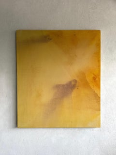 Contemporary Minimalist Earth Tones Abstract Painting Canvas Tete Alurralde