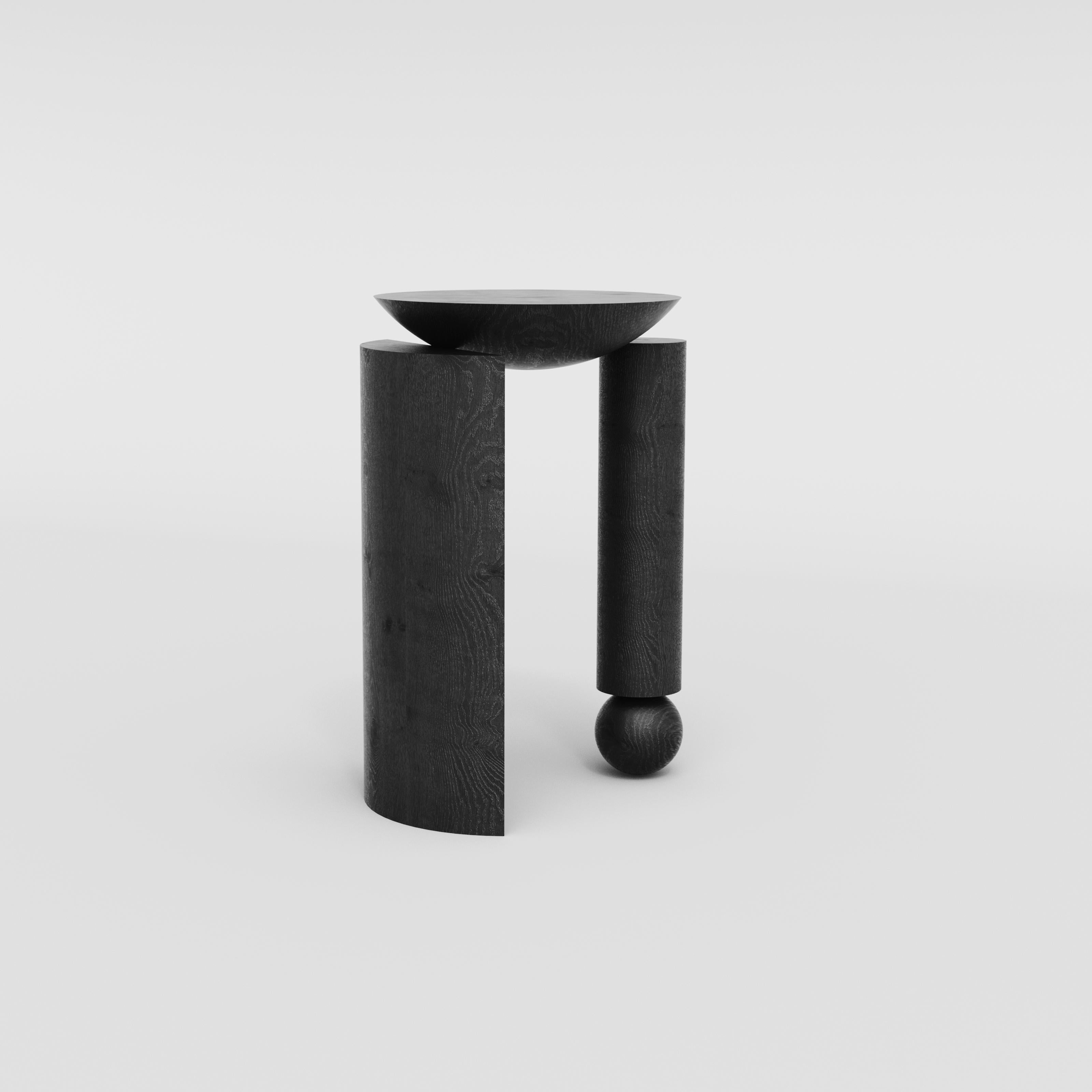 sculptural end table