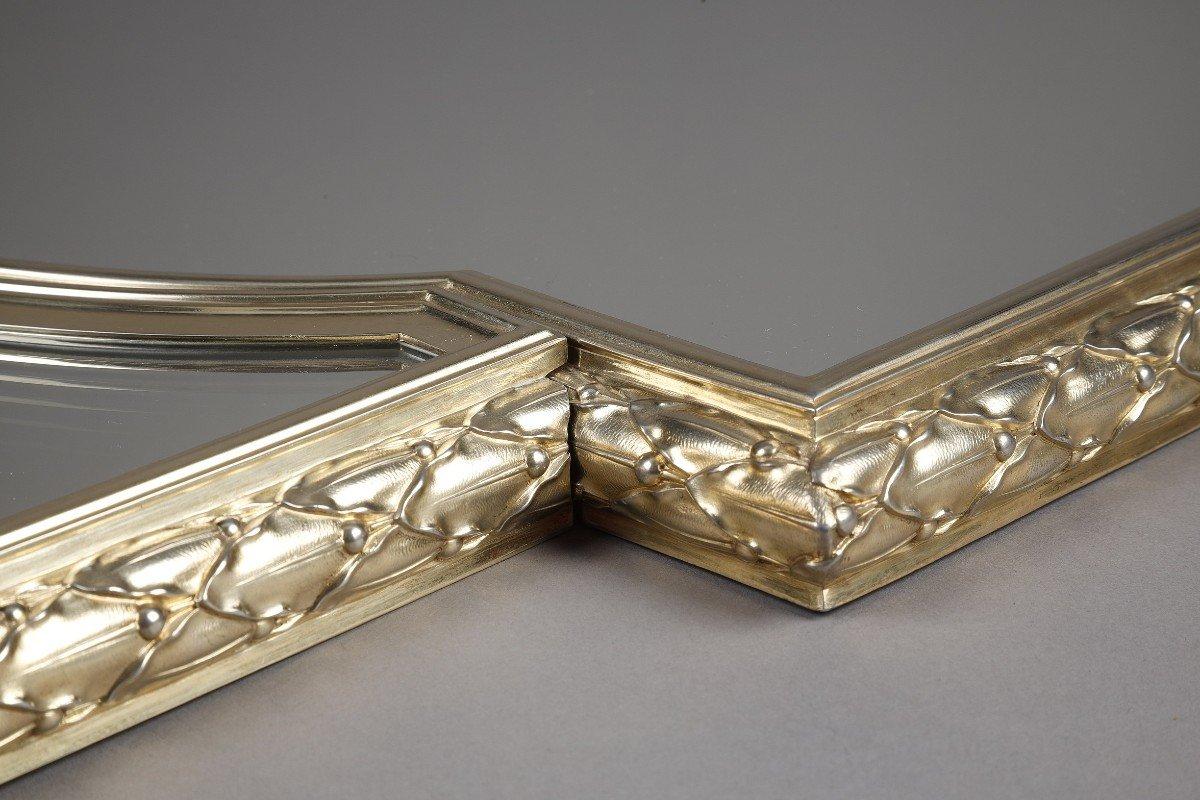Tetard - Centerpiece 3 Parts And Its Planter In XIXth Vermeil In Good Condition For Sale In SAINT-OUEN-SUR-SEINE, FR