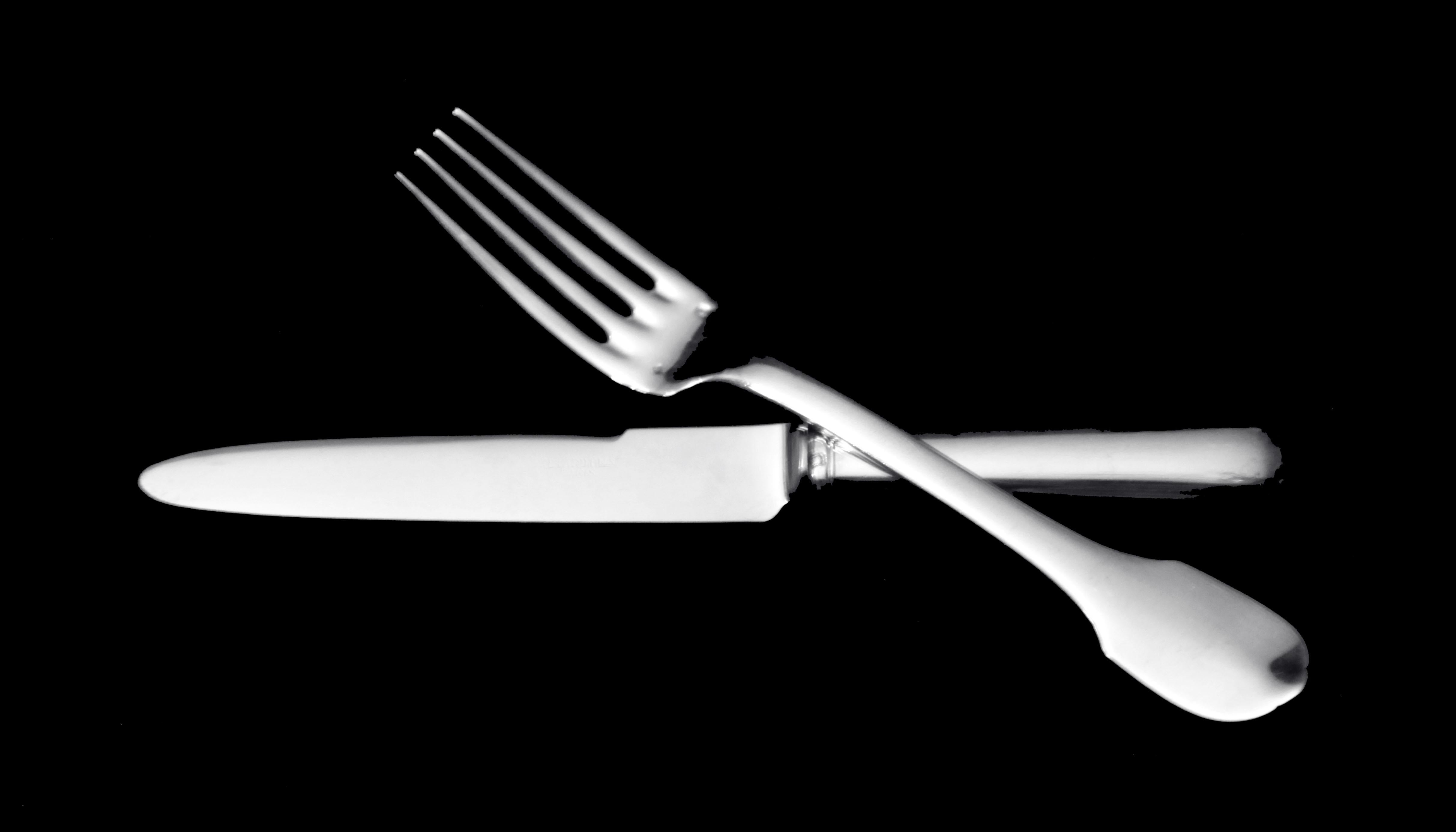 Argent sterling Tetard Freres - 112pc. Ensemble de couverts français anciens en argent sterling, Uniplat ! en vente