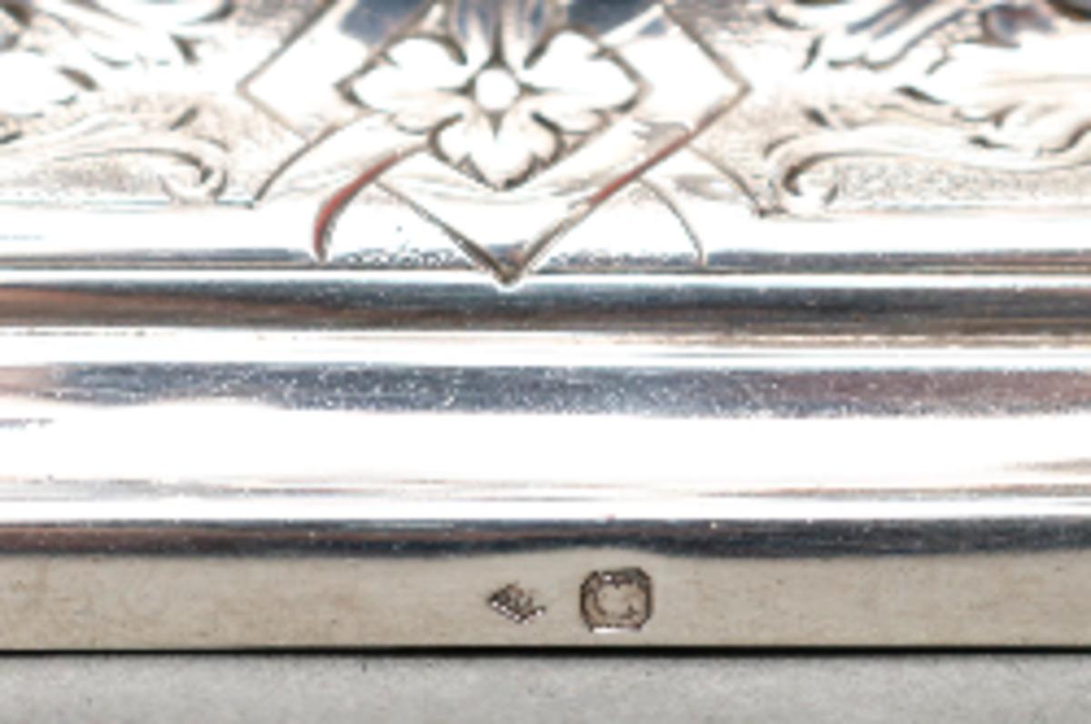 TETARD FRÈRES  Paar niedrige Kandelaber aus massivem Silber  CIRCA 1930 im Angebot 10
