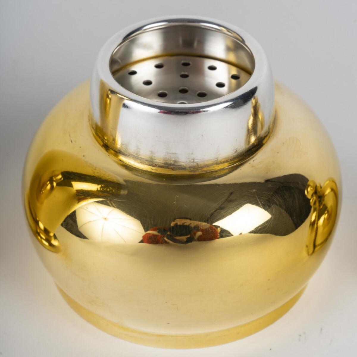 TETARD Frères - Shakers in vermeil 20° secolo ART DECO in vendita 6