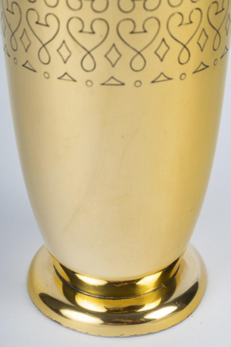 TETARD Frères - Shakers in vermeil 20° secolo ART DECO In condizioni ottime in vendita a SAINT-OUEN-SUR-SEINE, FR
