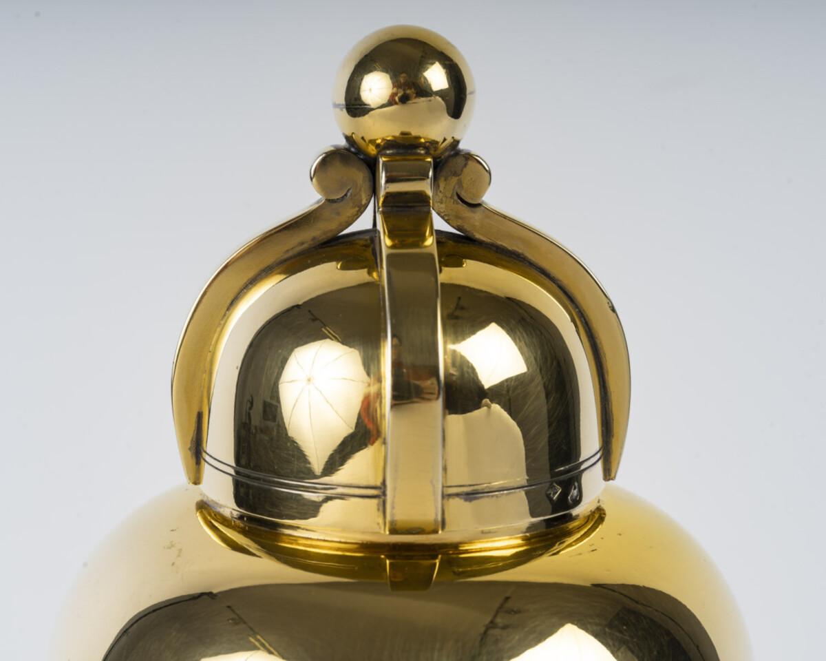 XX secolo TETARD Frères - Shakers in vermeil 20° secolo ART DECO in vendita