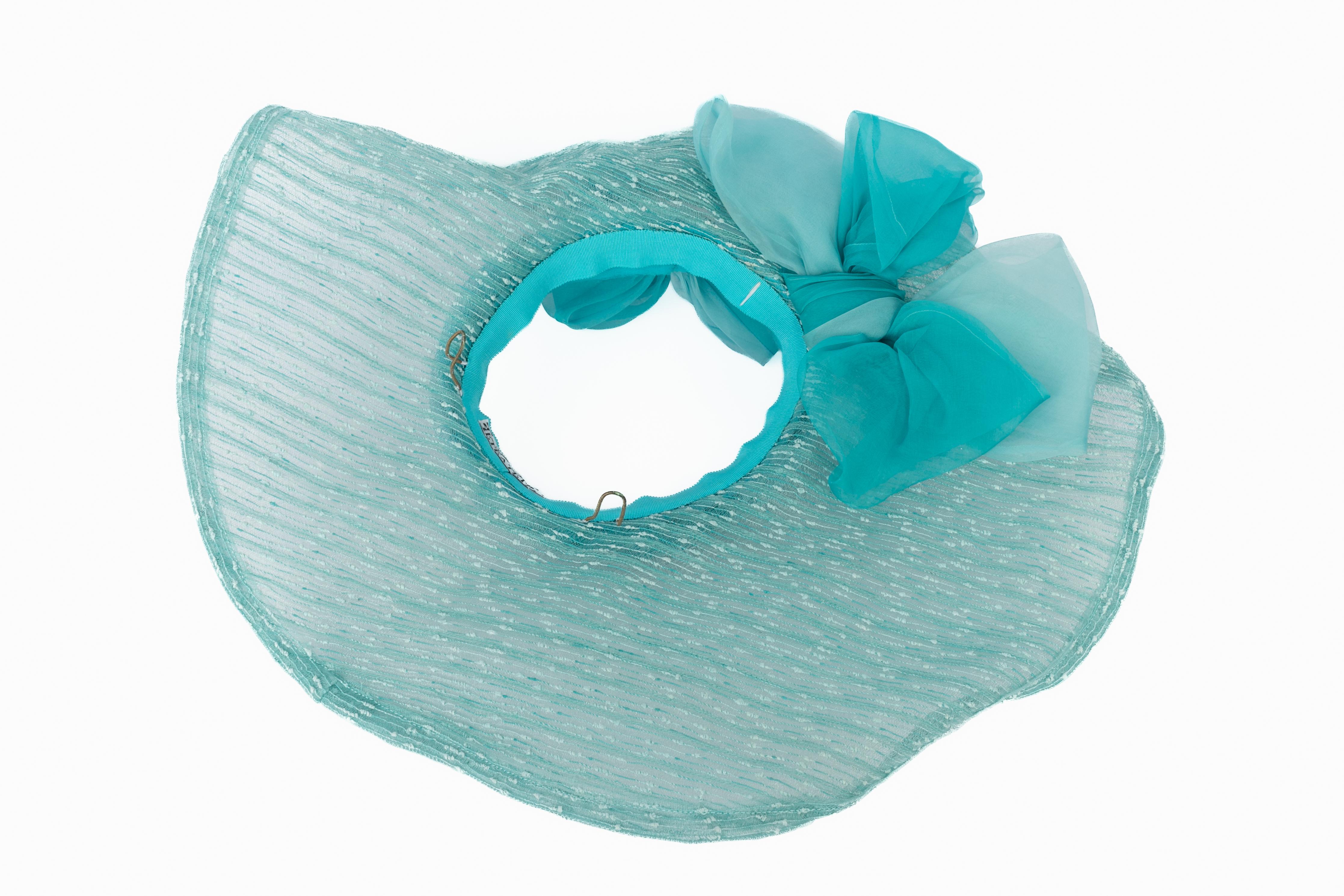 Cappello blu Tête à Tête in vendita 3