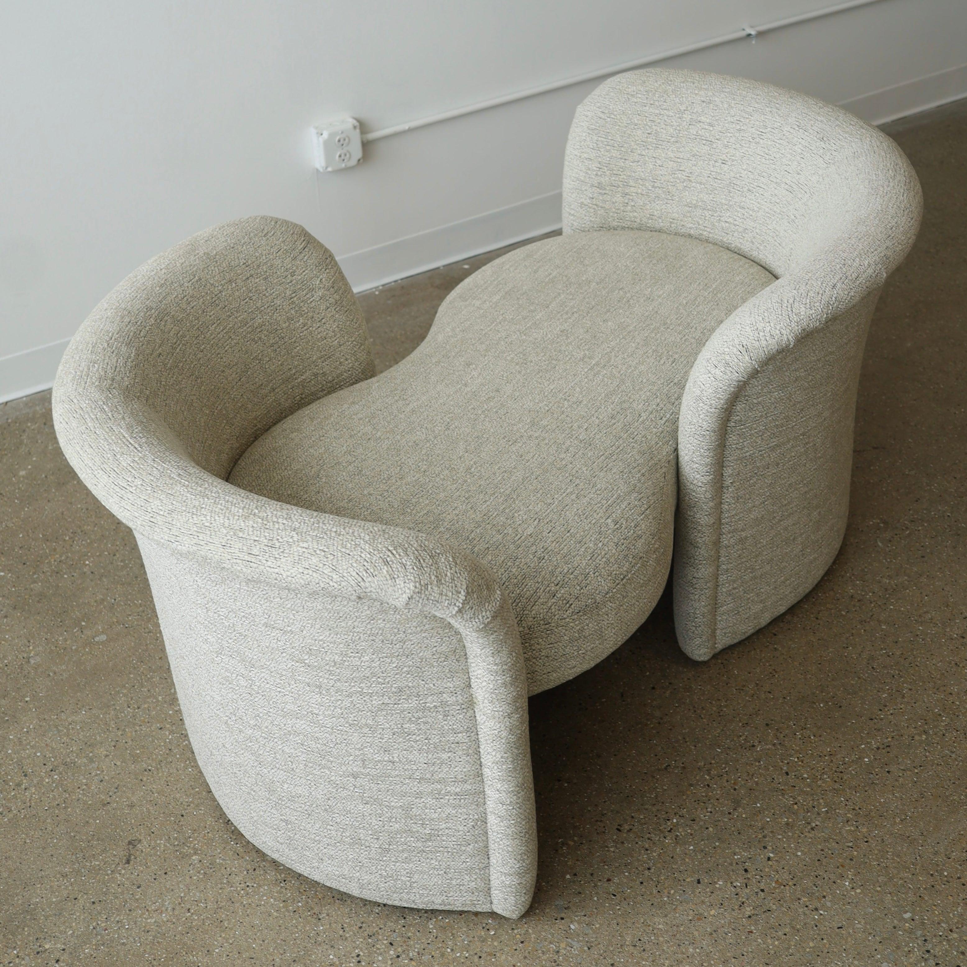 Post-Modern Tête-à-tête by Ransom Culler for Thayer Coggin