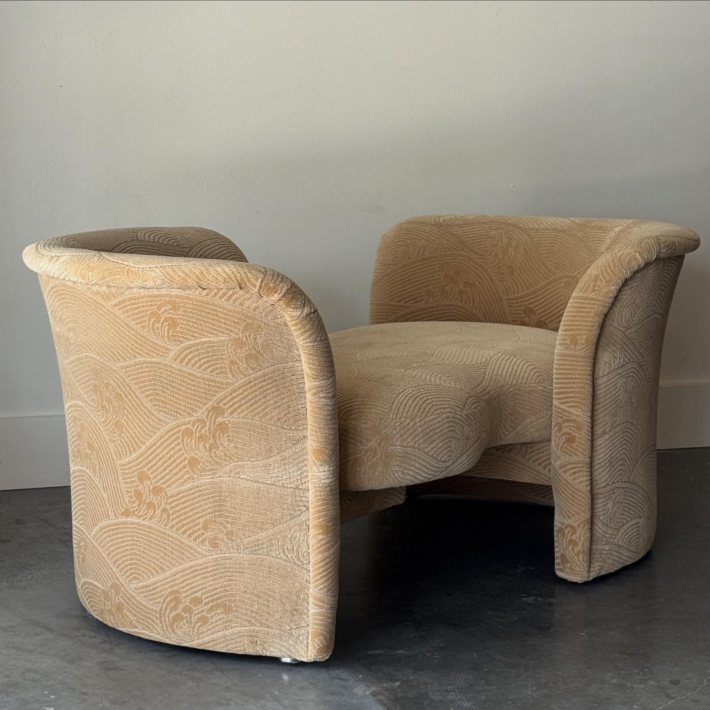 Tête-à-tête de Ransom Culler para Thayer Coggin Terciopelo